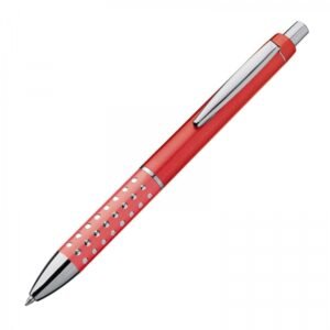 Plastic pen REX red