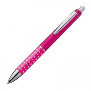 Plastic pen REX pink