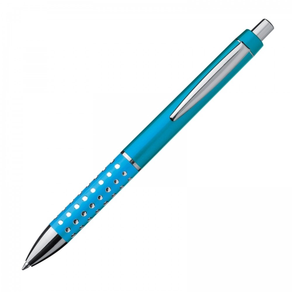 Plastic pen REX turquoise - Image 2