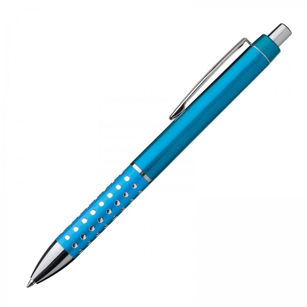 Plastic pen REX turquoise - Image 3