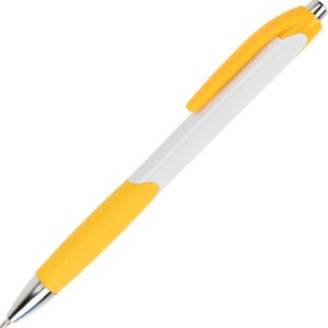Plastic pen HARRIET yellow