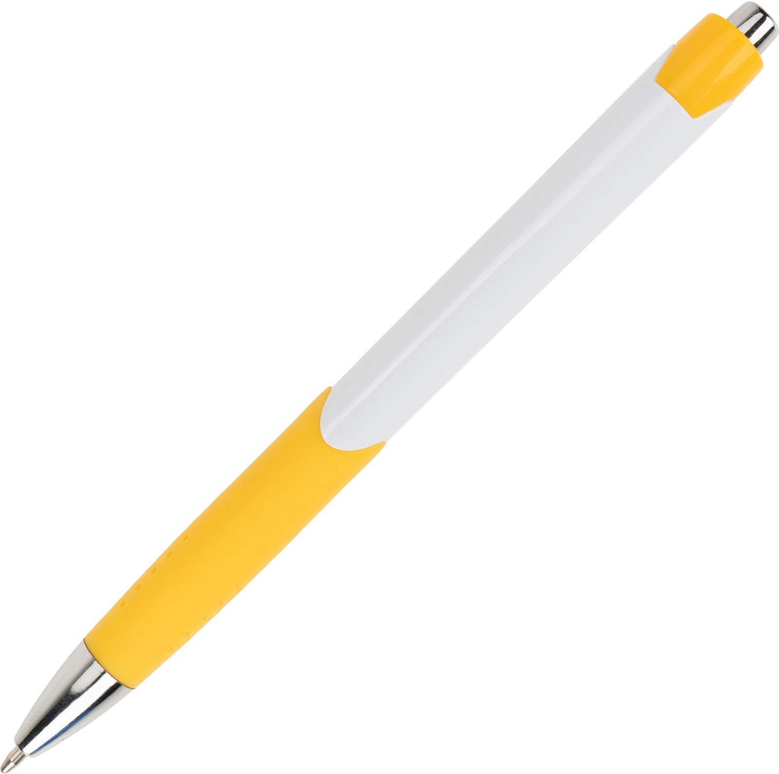 Plastic pen HARRIET yellow - Image 4