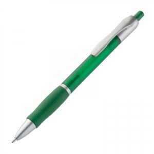 Plastic pen ADOLFO green