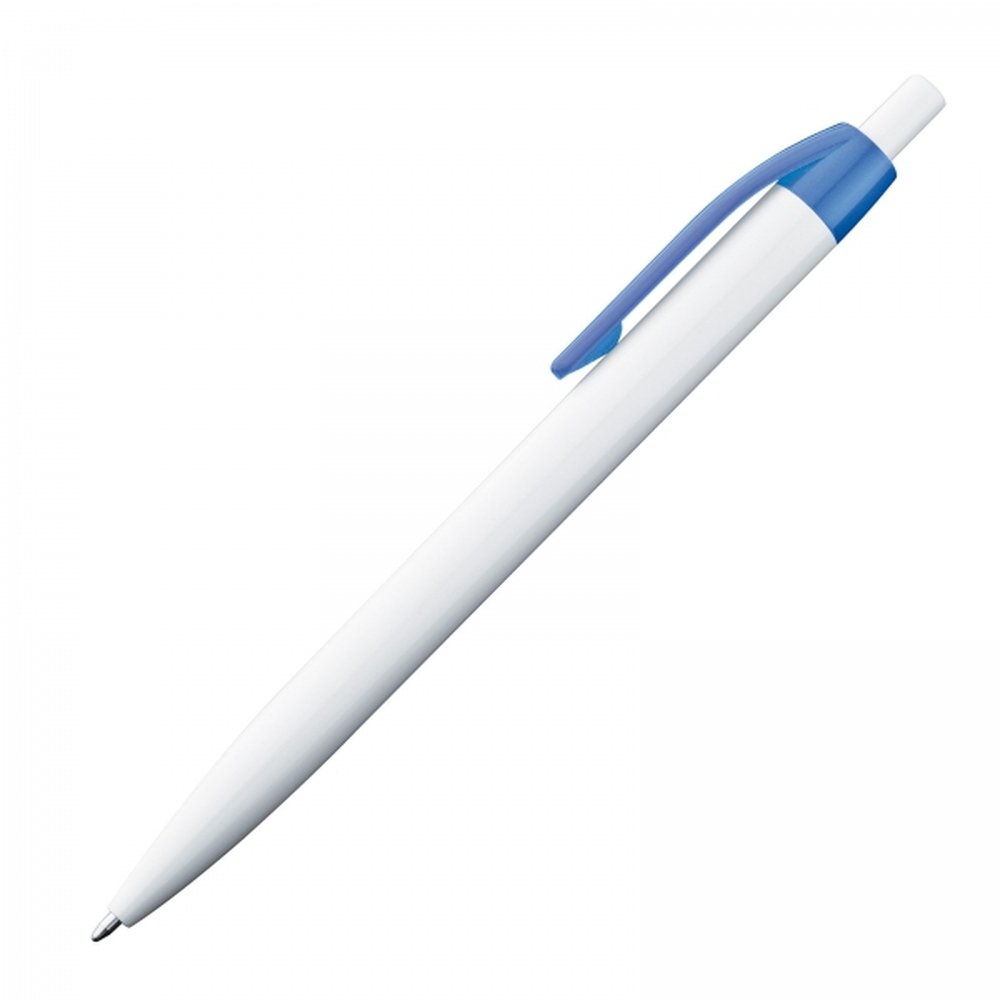 Plastic pen BERTA blue - Image 2