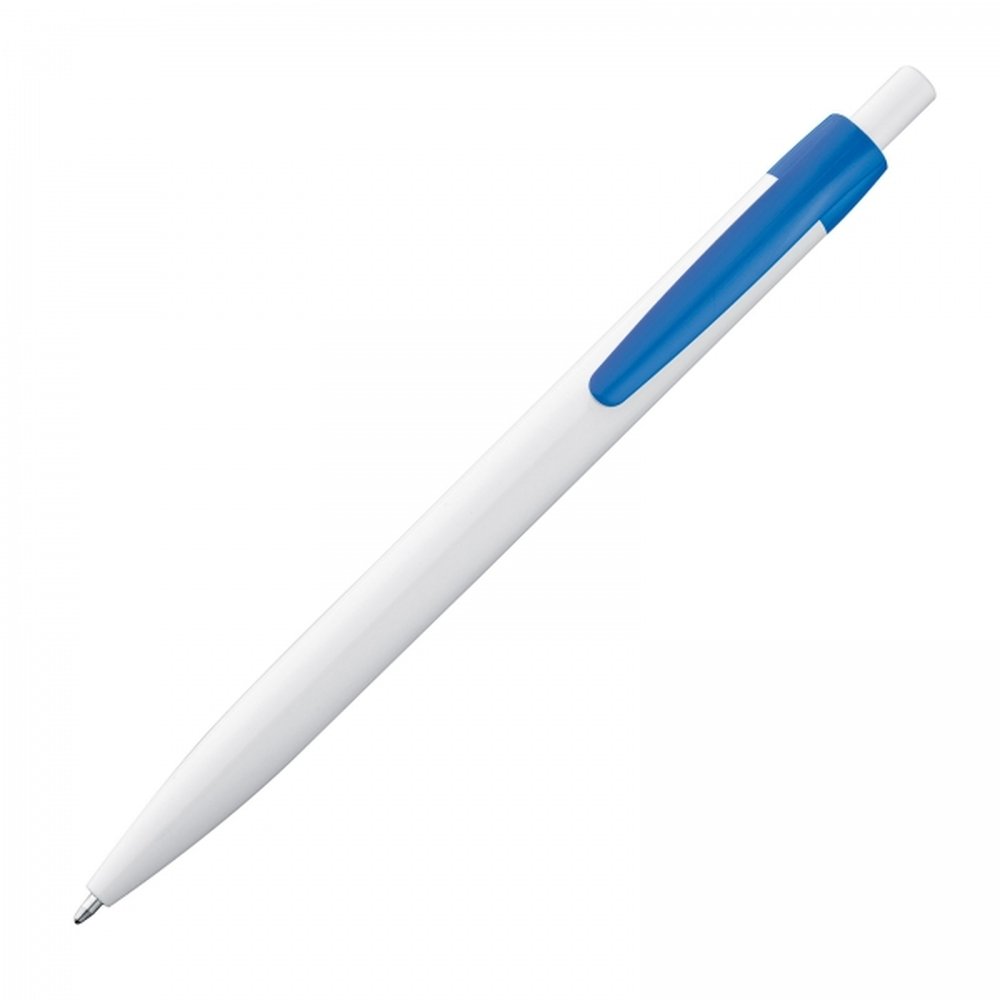 Plastic pen BERTA blue - Image 3