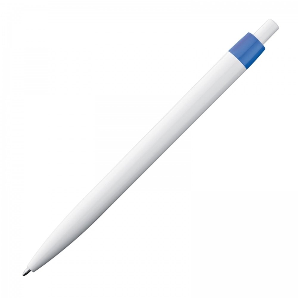 Plastic pen BERTA blue - Image 4
