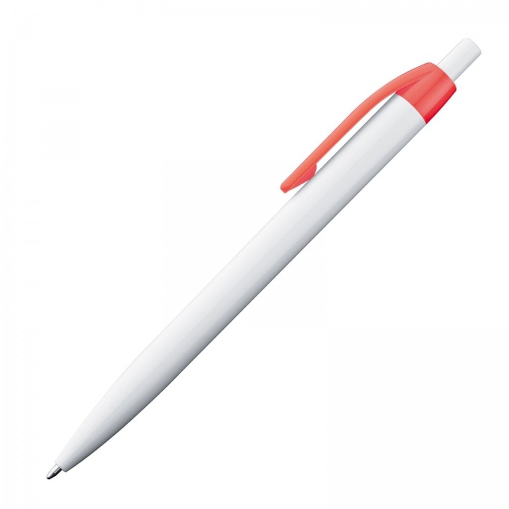 Plastic pen BERTA red - Image 2