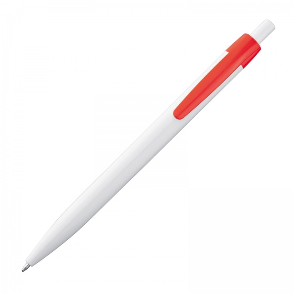 Plastic pen BERTA red - Image 3