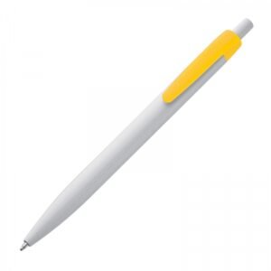 Plastic pen BERTA yellow