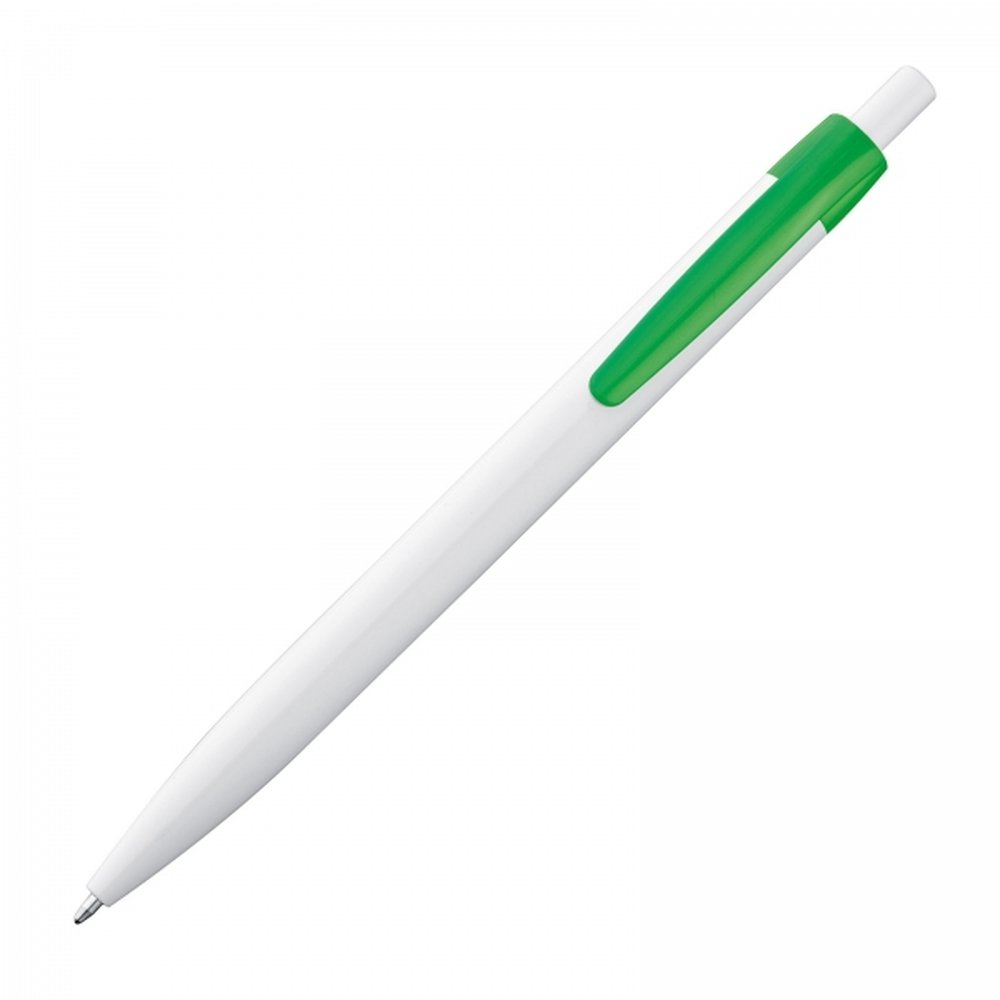 Plastic pen BERTA green - Image 3
