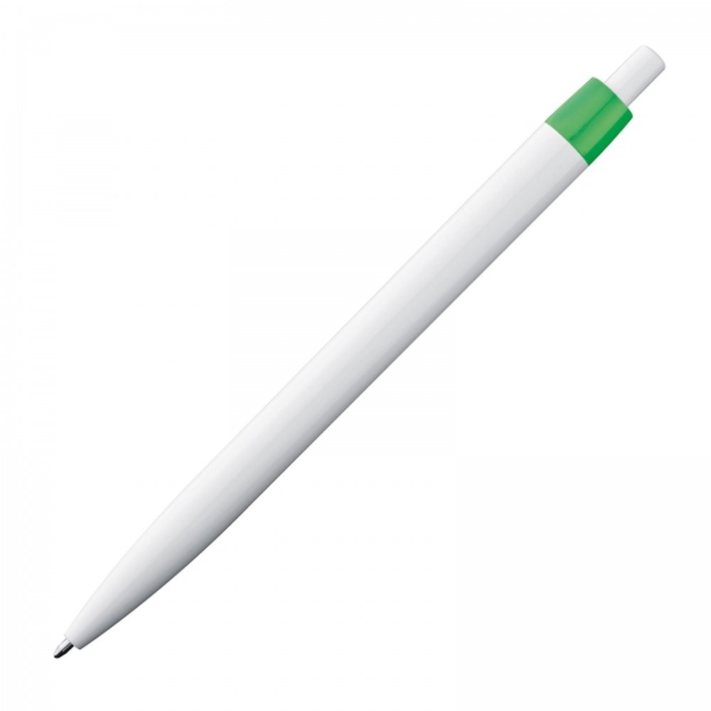 Plastic pen BERTA green - Image 4