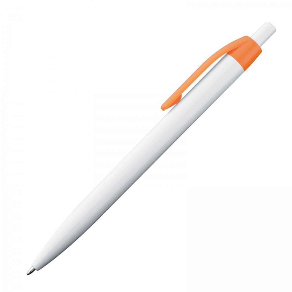 Plastic pen BERTA orange - Image 2