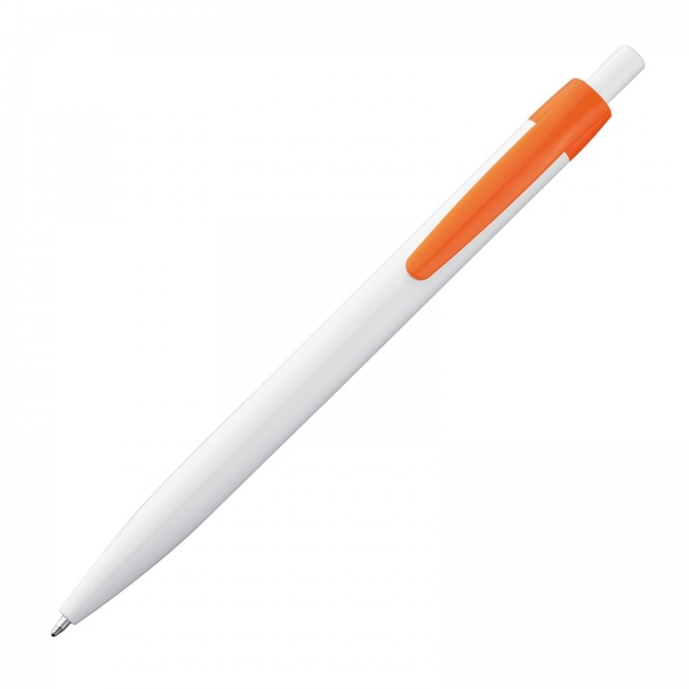 Plastic pen BERTA orange - Image 3