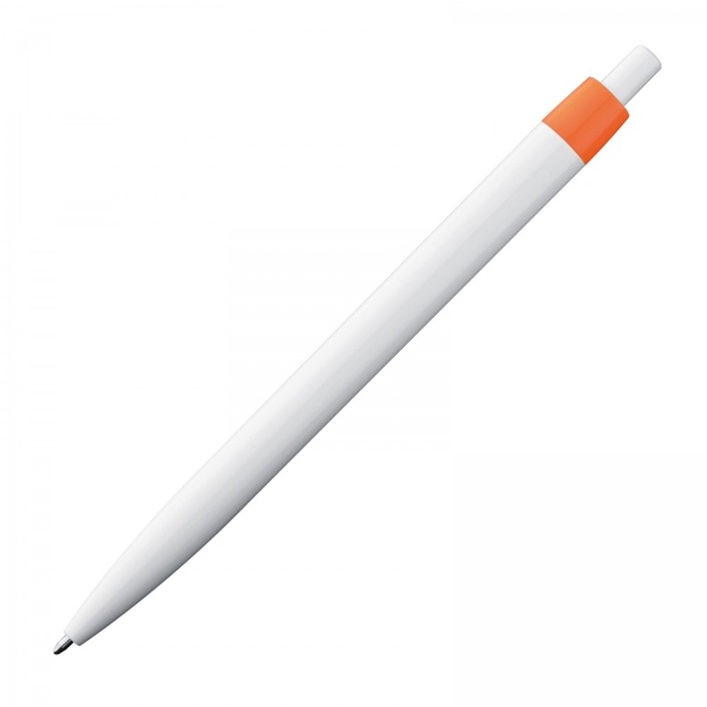 Plastic pen BERTA orange - Image 4
