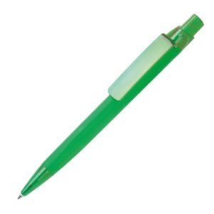 Soft-touch plastic pen ORLANDO green