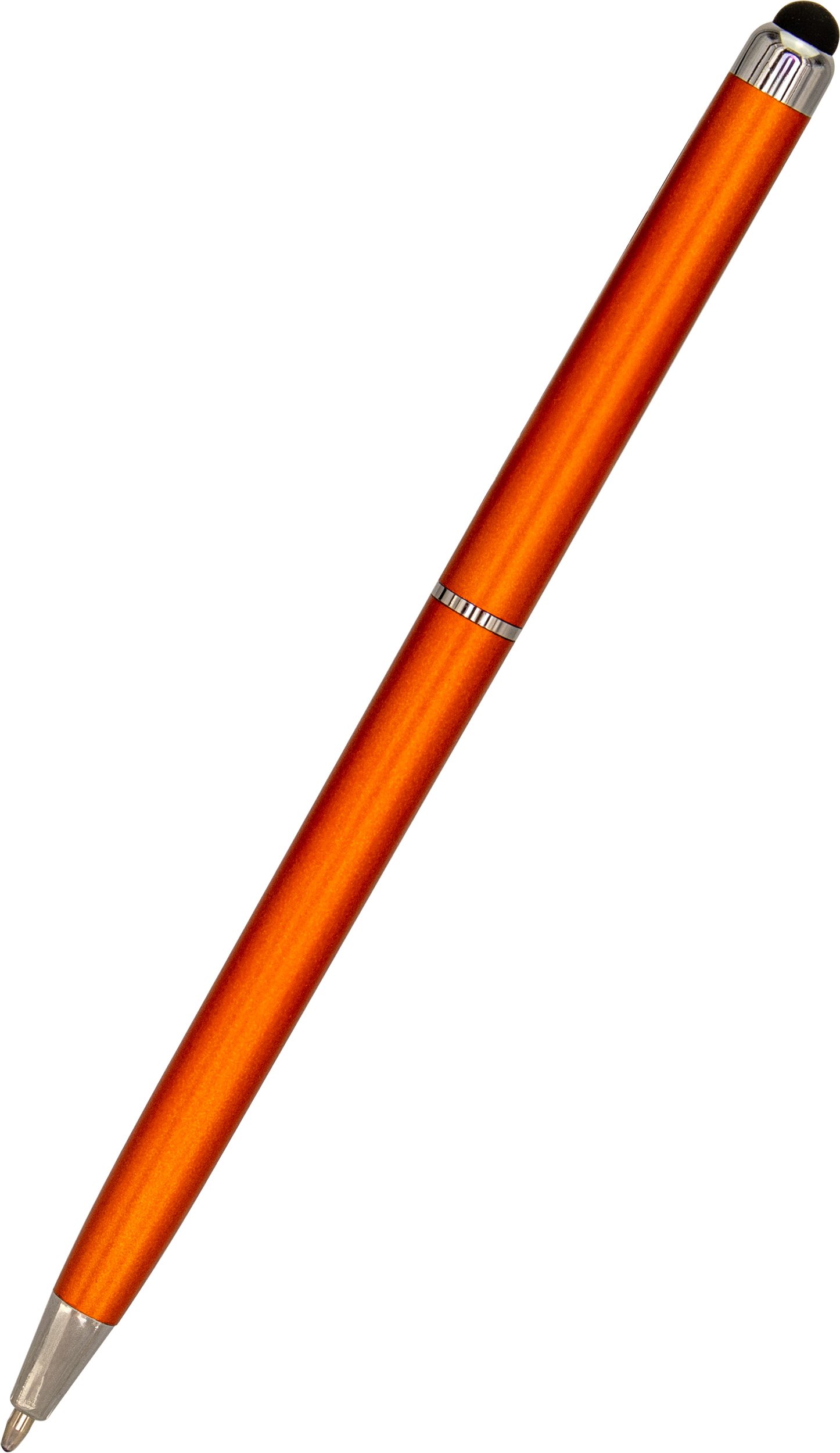 Plastic touch pen KIMBERLY orange - Image 4