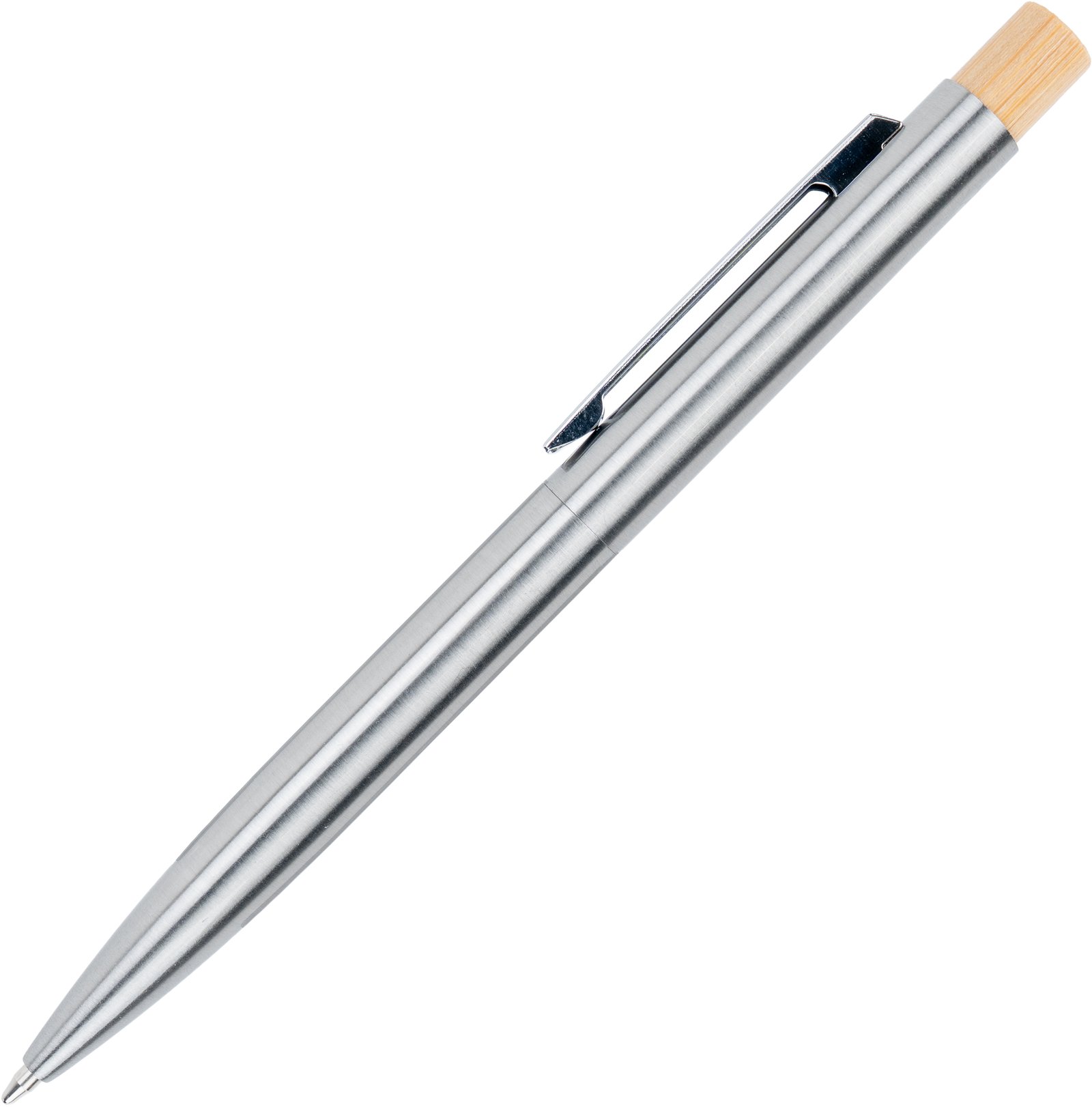Recycled steel pen SAVANNAH grey
