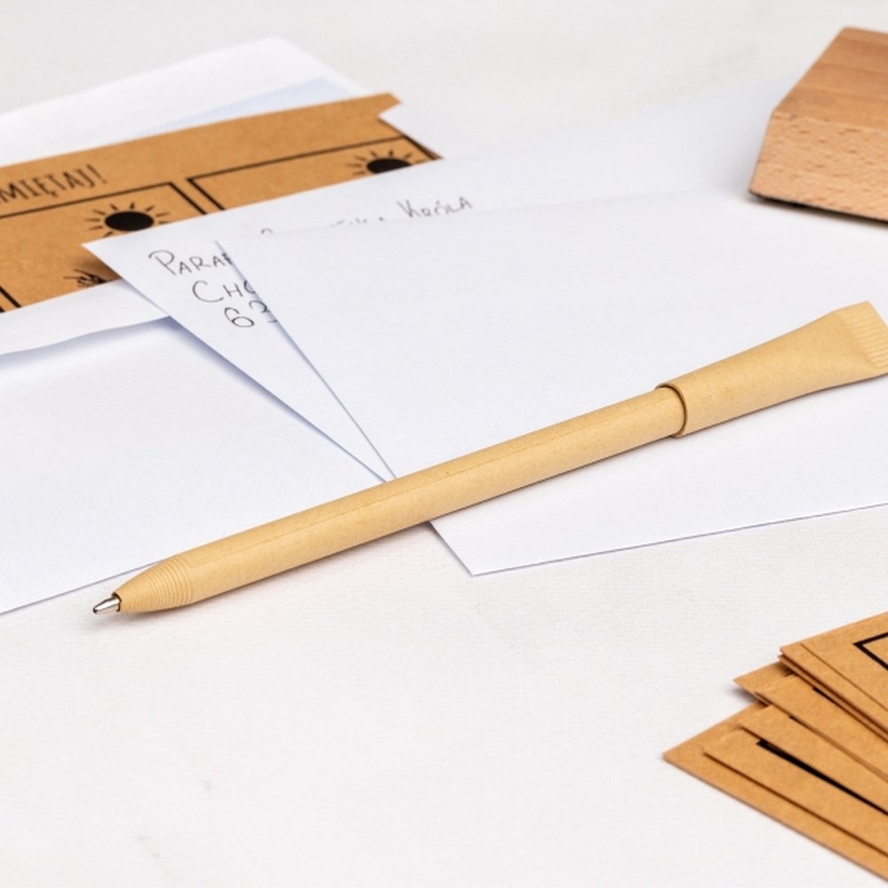 Carboard pen DIEGO brown - Image 5