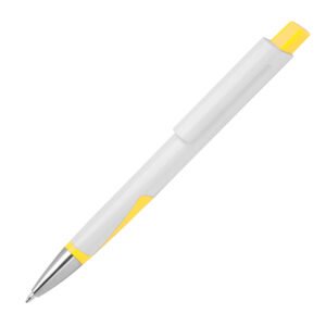 Recycled ABS pen MAJA yellow