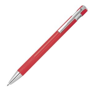 Recycled aluminum pen JULIO red