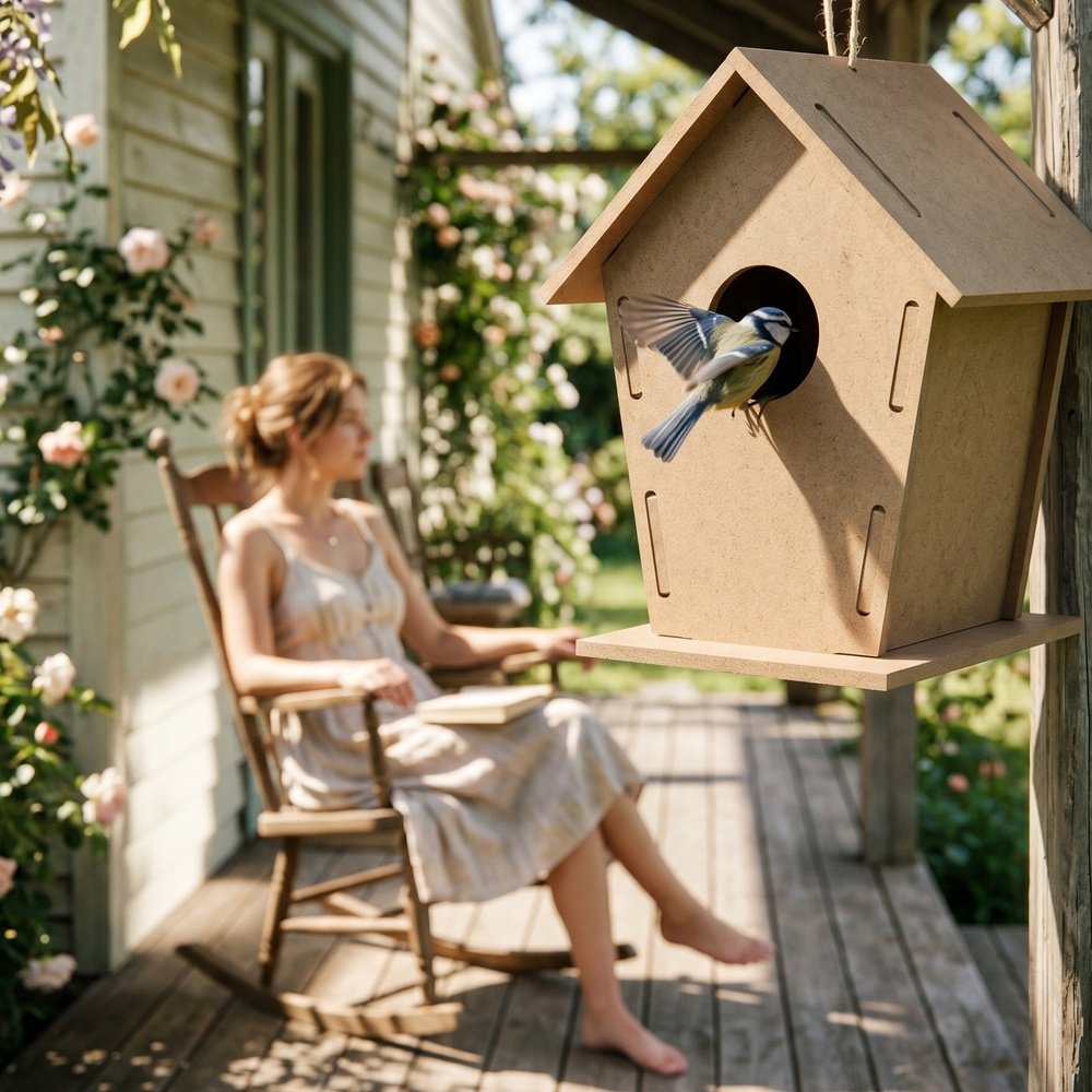 Birdhouse DARIO beige
