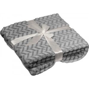 Large blanket 120x180cm 280 g/m² DAMIANO grey