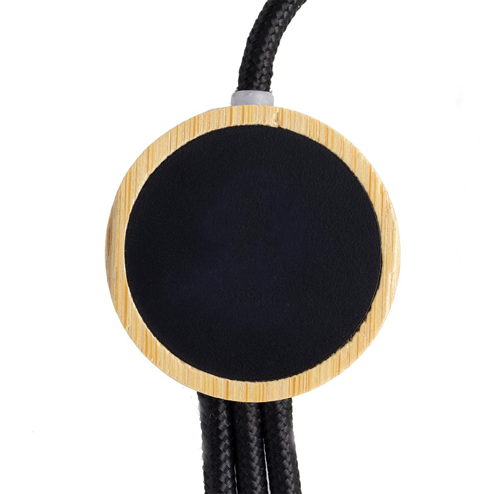 3in1 charging cable with illuminated logo long 120 cm beige - Image 4