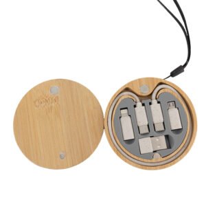 4in1 charging cable beige