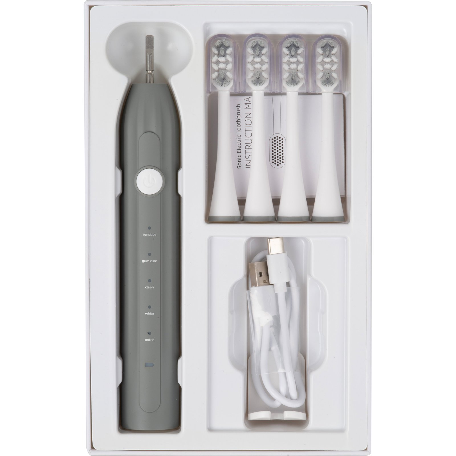 Electric toothbrush HEINZ dark grey - Image 3