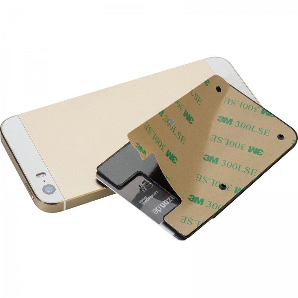 Smartphone card holder WILHELMINE black - Image 5