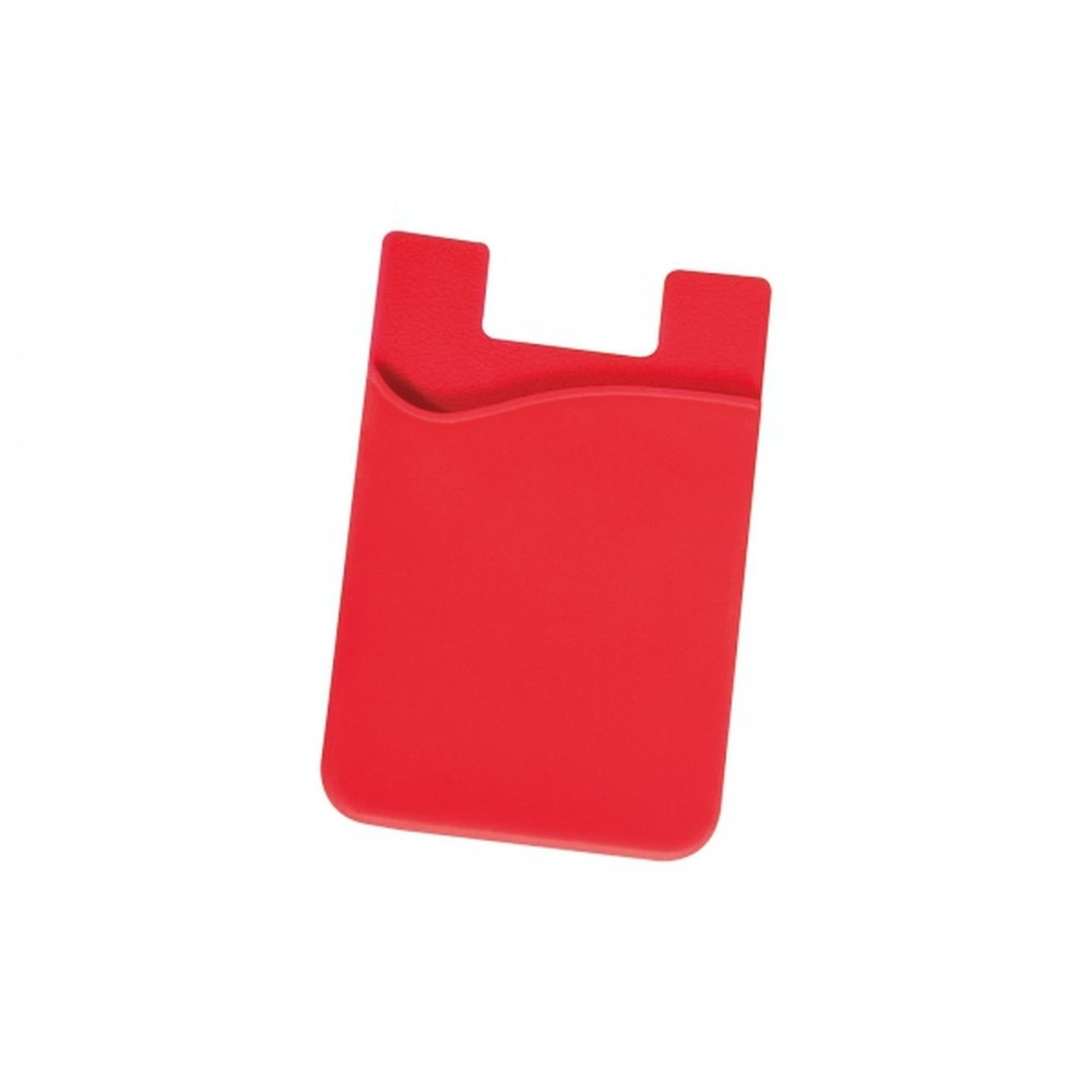 Smartphone card holder WILHELMINE red - Image 4
