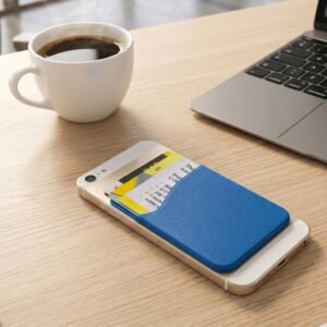 Smartphone card holder WILHELMINE blue