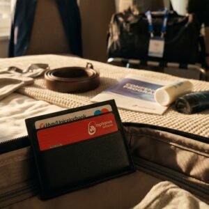 RFID card holder ISMAEL black