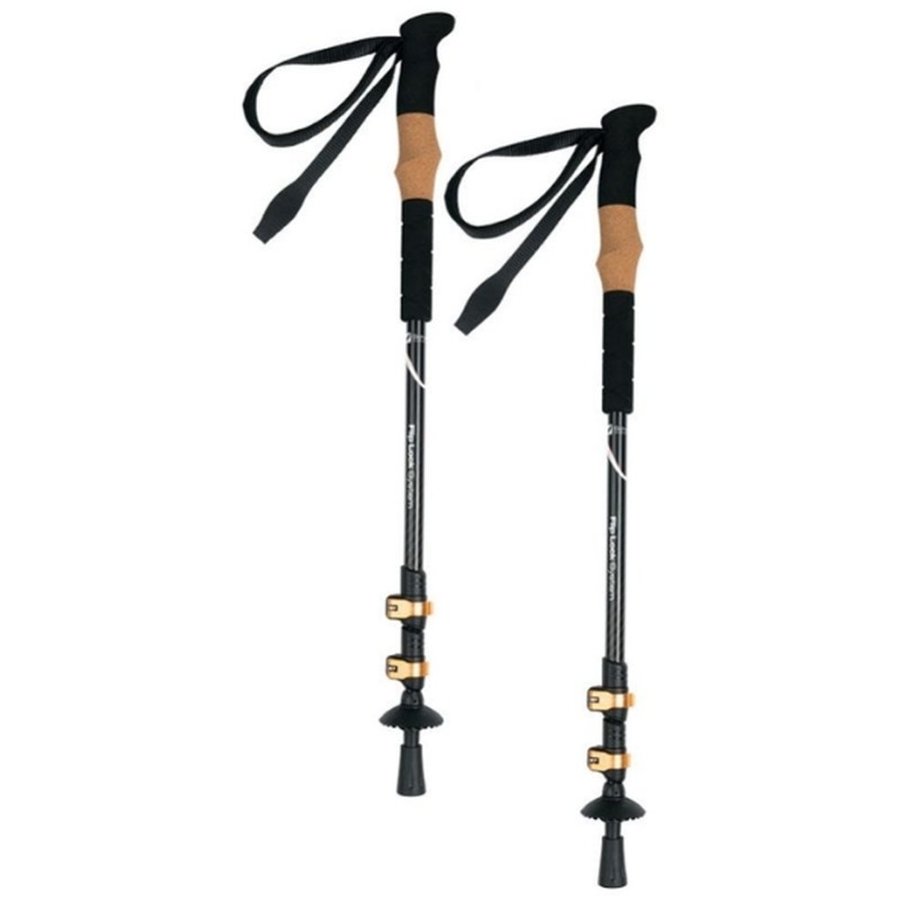 Trekking poles DENALI Schwarzwolf black - Image 2