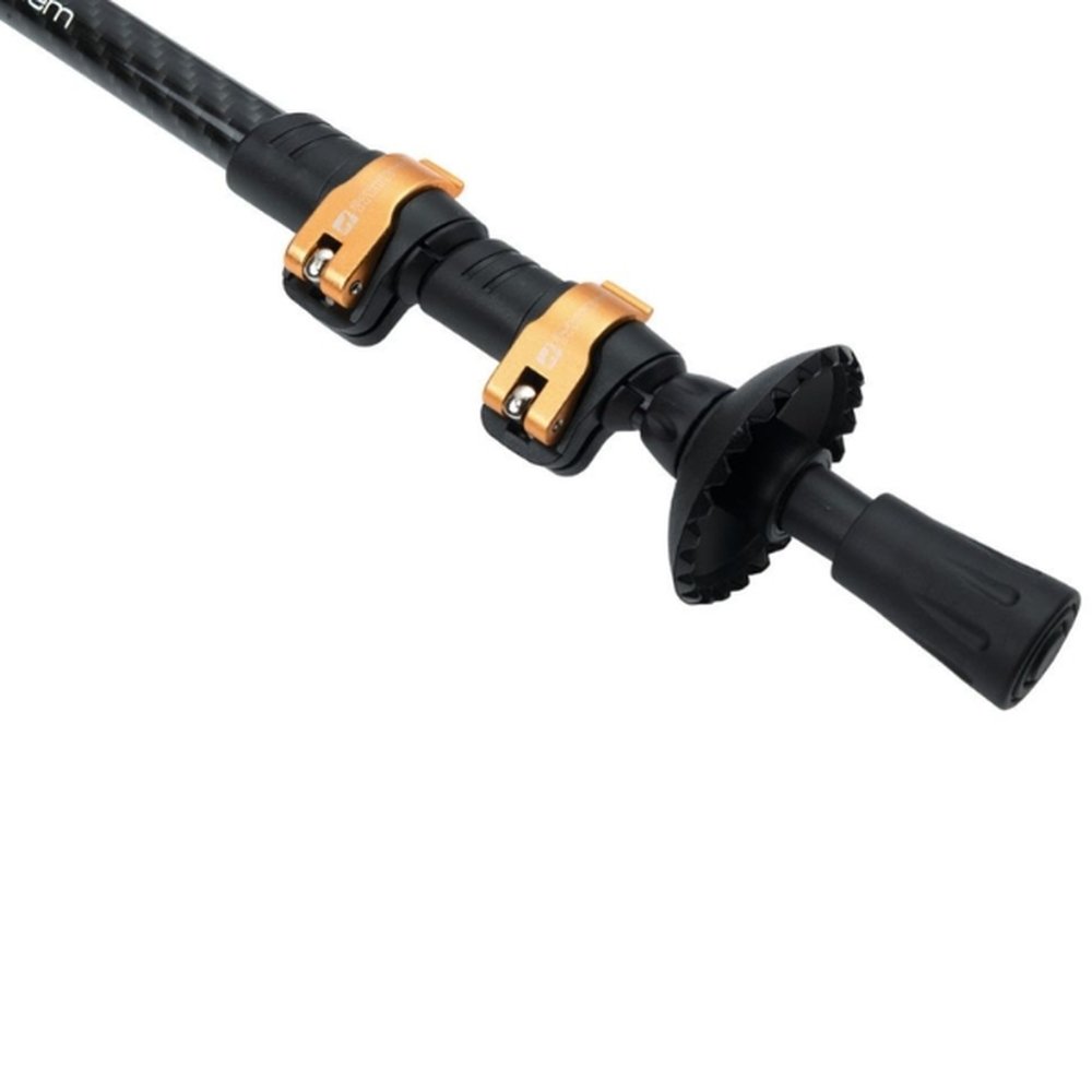 Trekking poles DENALI Schwarzwolf black - Image 4