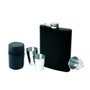 Hip flask MADONIE 236 ml Schwarzwolf black