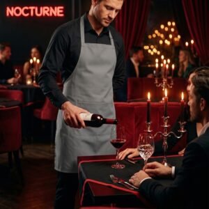 Waiter's apron 170 g/m² MELODY grey
