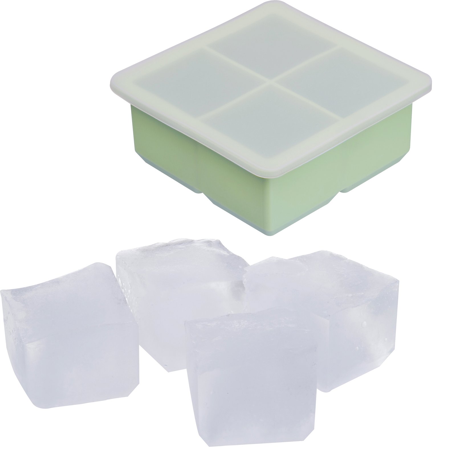 Ice cube tray HONORAT light green