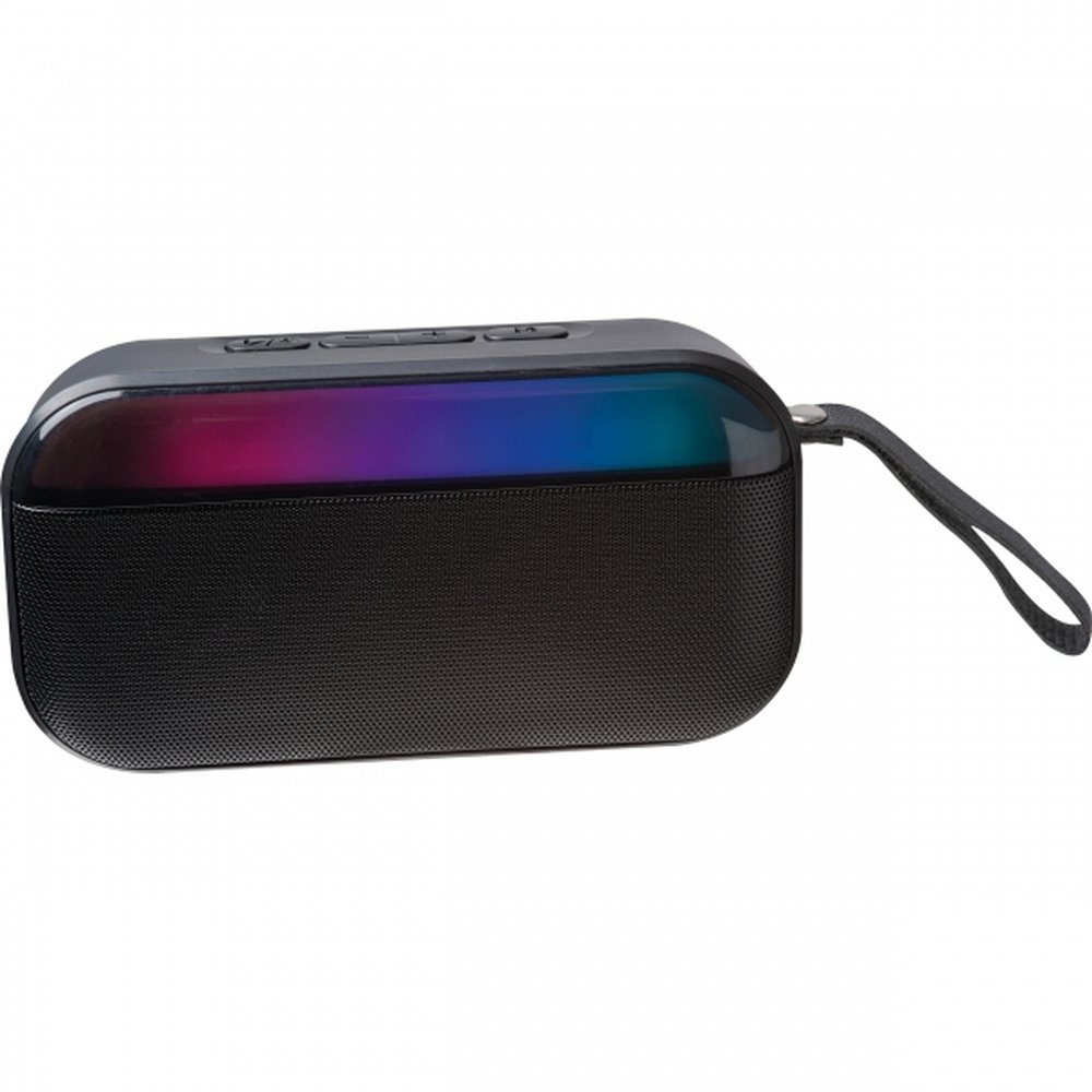 Bluetooth speaker with LED light MIRELA black - Image 2
