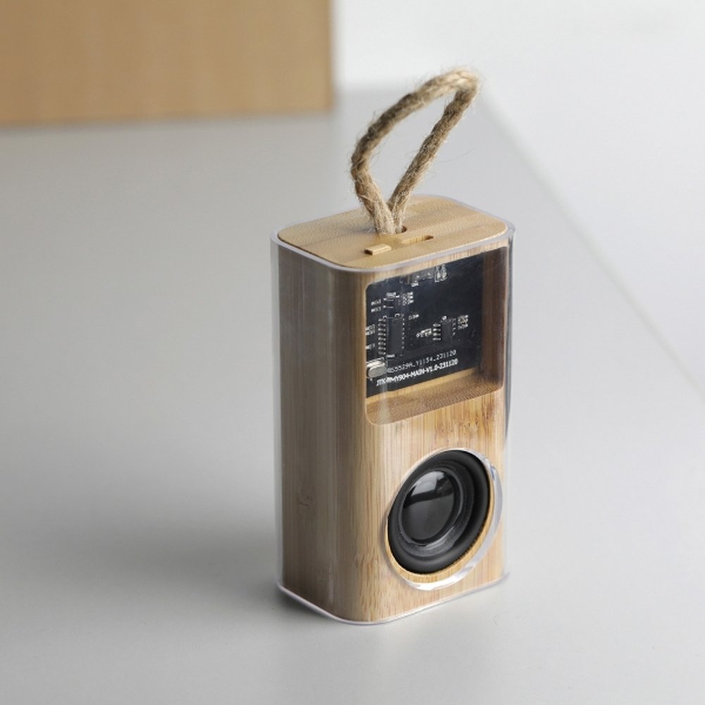 Transparent Bluetooth speaker WIT beige - Image 3