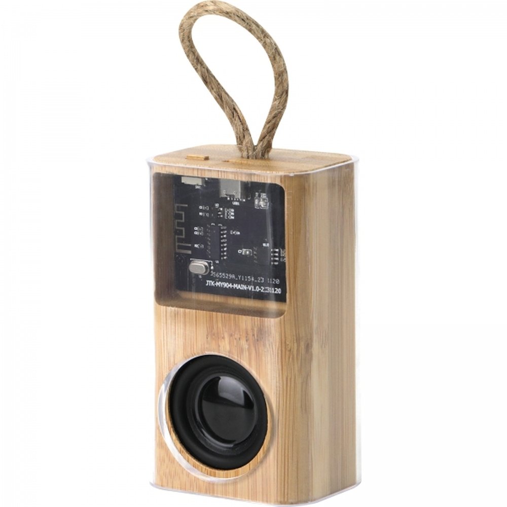 Transparent Bluetooth speaker WIT beige - Image 2