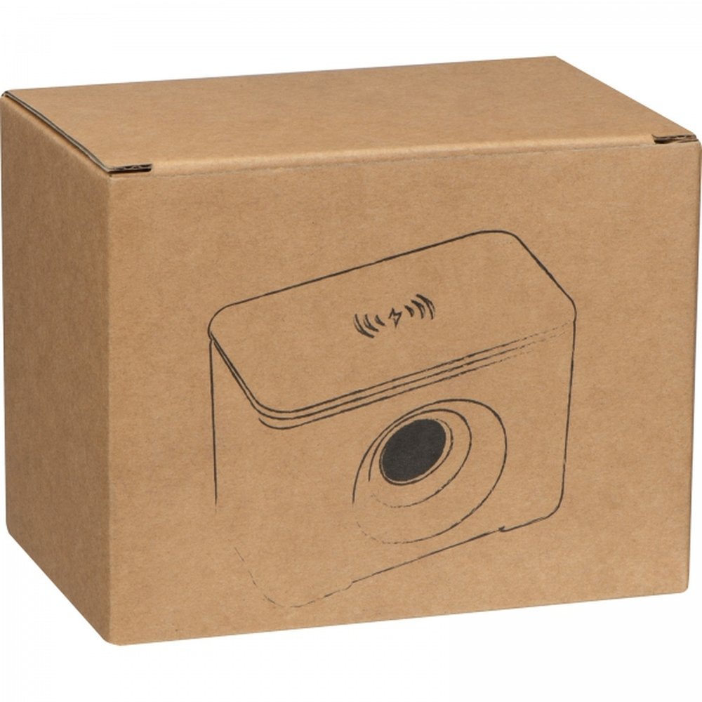 Bluetooth speaker with wireless charger PILAR grey - Image 4