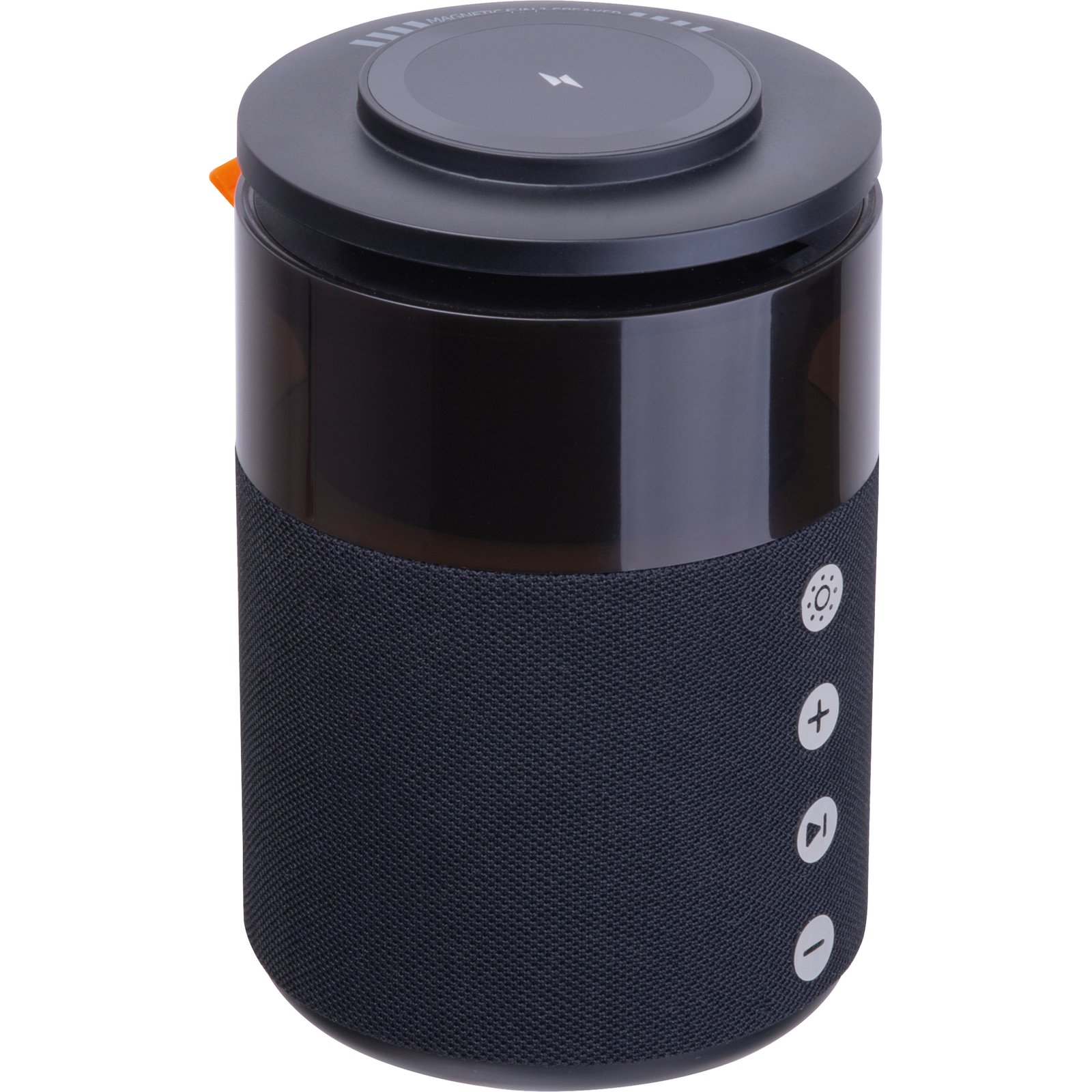Bluetooth speaker with wireless charger Ferraghini RILEY black - Image 2