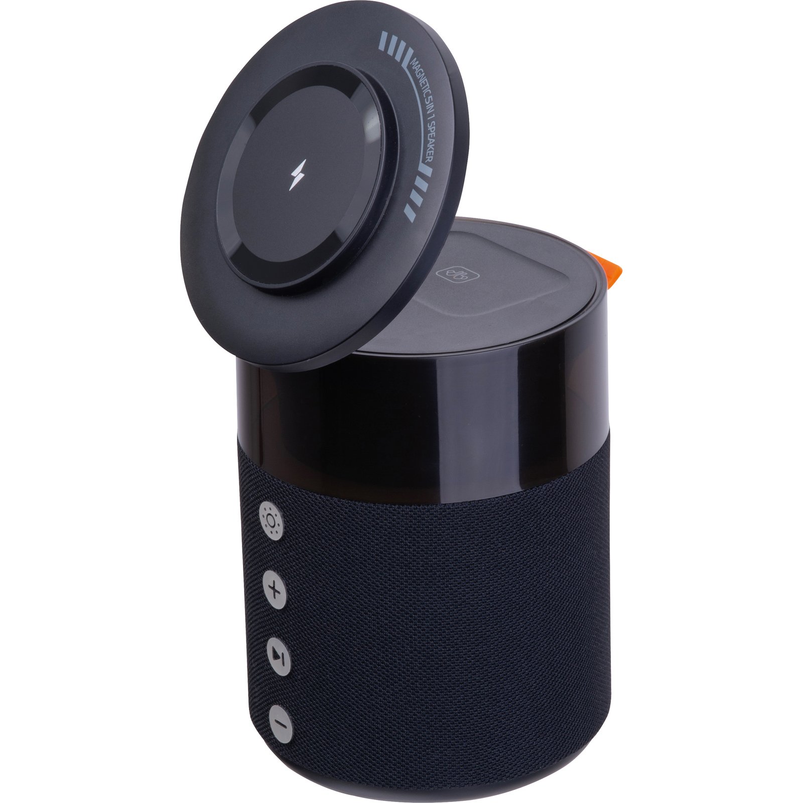 Bluetooth speaker with wireless charger Ferraghini RILEY black - Image 4