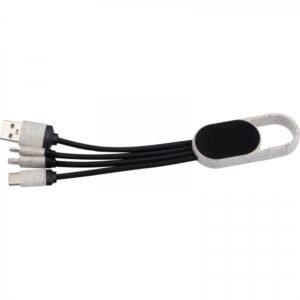 3in1 charging cable CARMEN beige