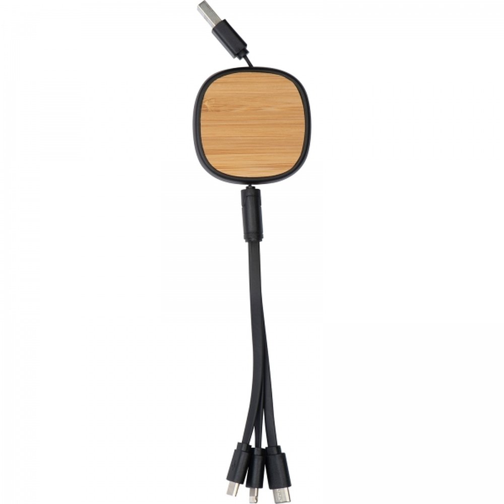 3in1 charging cable JUDY black - Image 2