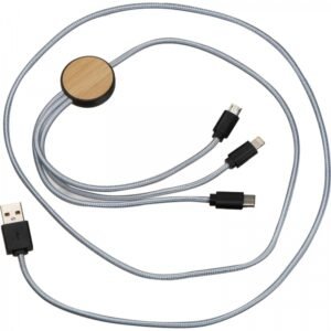3in1 charging cable ERNESTYNA grey