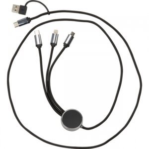 4in1 charging cable illuminated INGE black