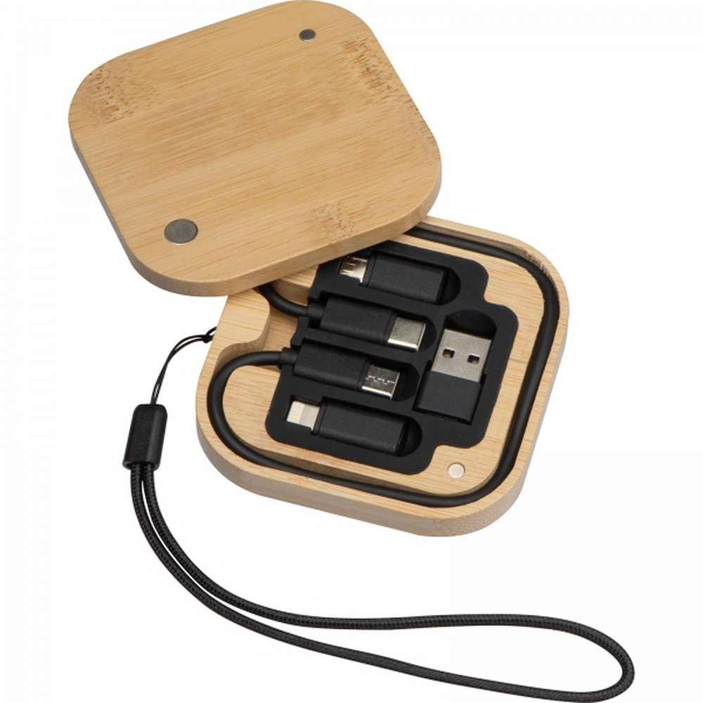 4in1 charging cable IVAN beige - Image 3