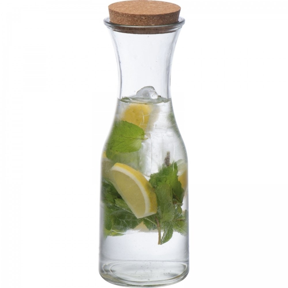 Glass carafe 1000 ml NIKODYM transparent - Image 5
